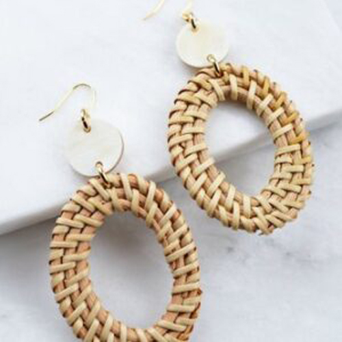 Bone Wood Earring Images